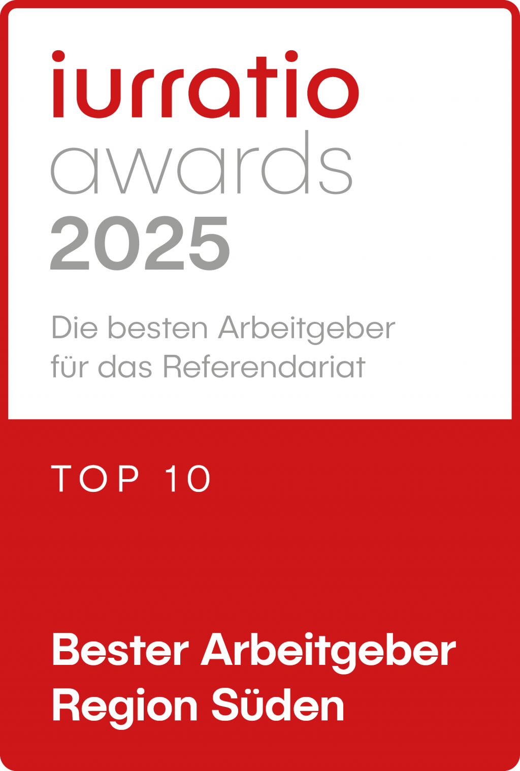 Bester Arbeitgeber Referendariat Top 10 Süden